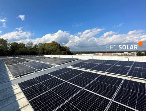 Instalaci N Solar Fotovoltaica En Nave Industrial En Girona Efc Solar