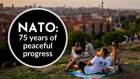 NATO: 75 years of peaceful progress