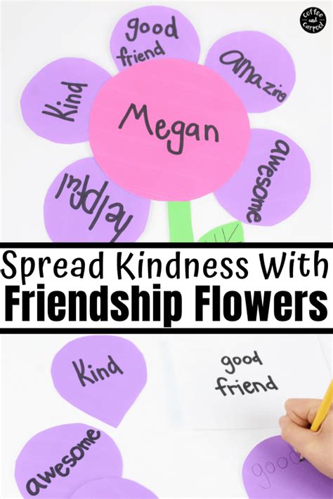 Our Friendship Flower Template | Best Flower Site