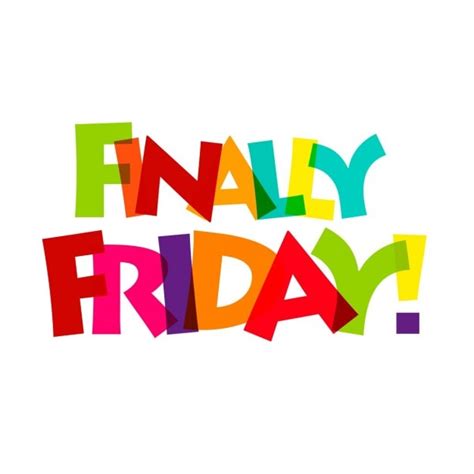 Finally Friday Vector Free Download