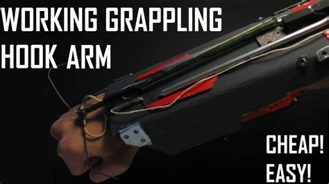 How To Make A Grappling Hook Arm Youtube