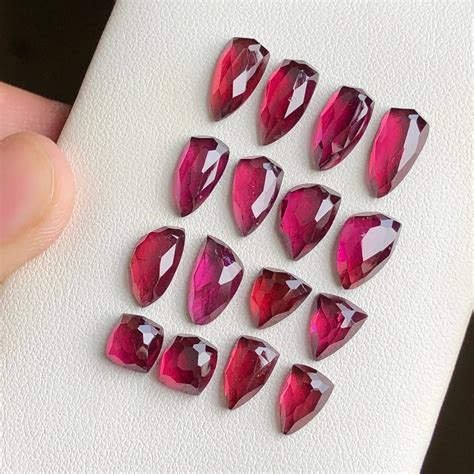 Rhodolite Garnet Pairs Etsy