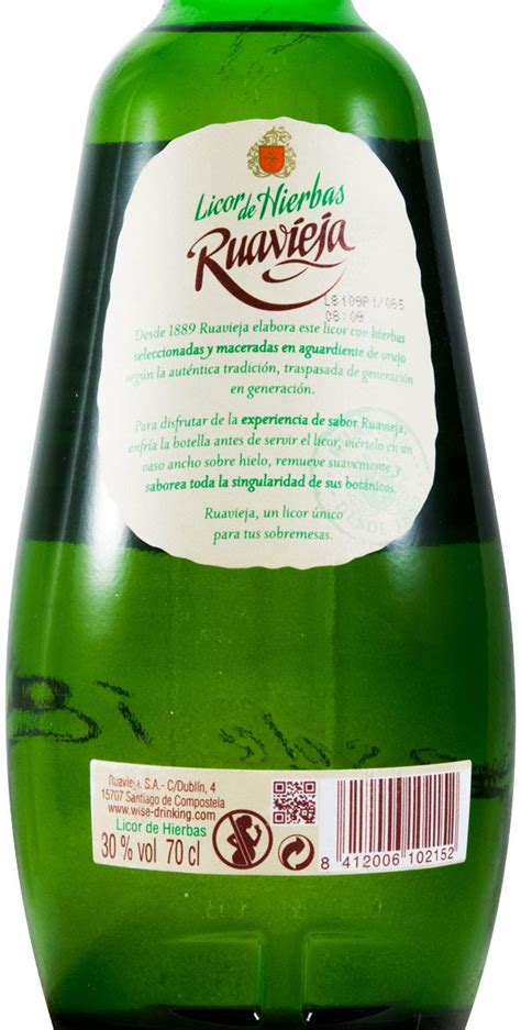 Licor De Hierbas Ruavieja