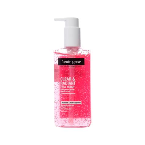 Гель для умывания `NEUTROGENA` REFRESHINGLY CLEAR с розовым грейпфрутом ...