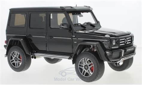 Miniature Mercedes Classe G 118 Minichamps Amg G63 Metallic Bleue 2018 Voiture