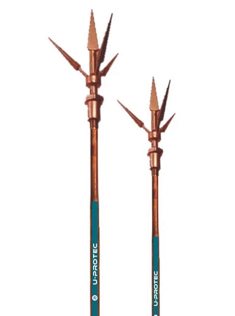 Copper Bonded Solid Lightning Arrester 4 spike at Rs 1250 कपर