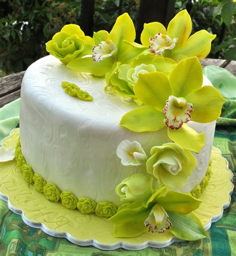 Orchids Cake - CakeCentral.com