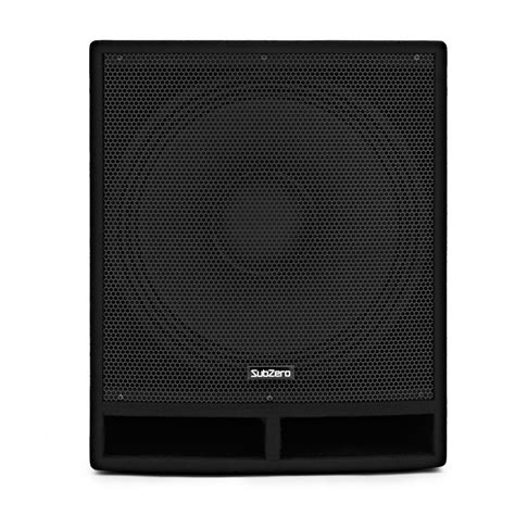 Subzero C Sa Aktiv Pa Subwoofer Gear Music