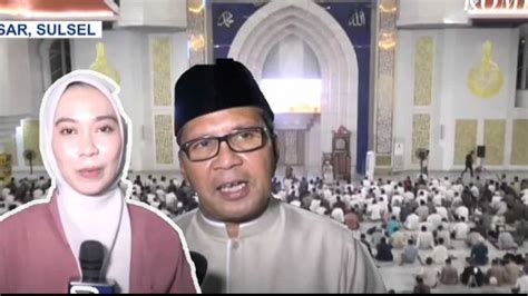 Pemkot Makassar Gelar Itikaf Bersama Di Masjid 99 Kubah Asmaul Husna