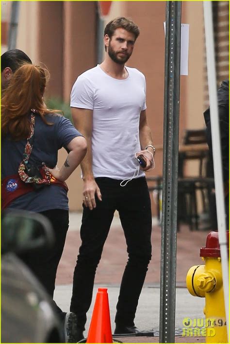 Liam Hemsworth Films Killerman Action Scene With Diane Guerrero