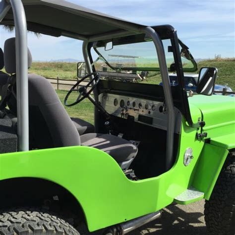 1964 Willys High Hood Jeep 350 V 8 For Sale Willys Fiberglass Body