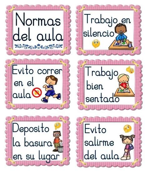 Pin By Maestra Anita On Normas De Convivencia Preschool Classroom