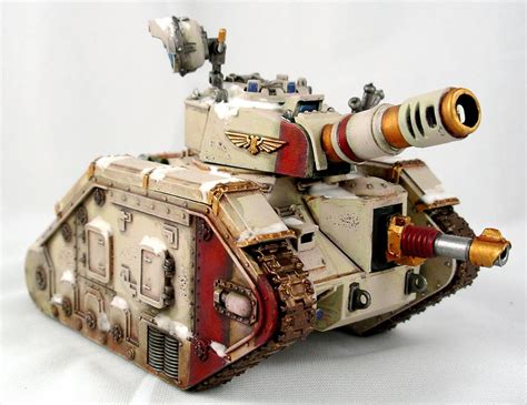 Leman Russ Snow Tank Warhammer 40000 Vostroyan Leman Russ Right