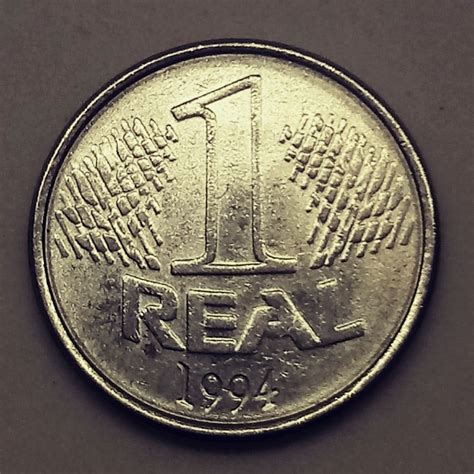 Contagem Numismática Moeda 1 Real 1994 1ª Família Mbc