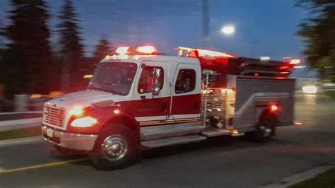 Oshawa Fire Spare Pumper Responding YouTube