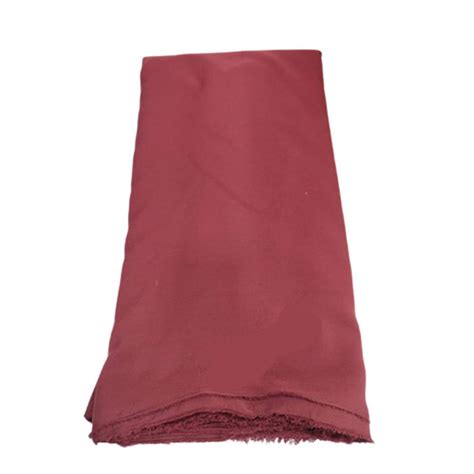 Light Red Plain Butter Crepe Fabric For Textile Industry Gsm At