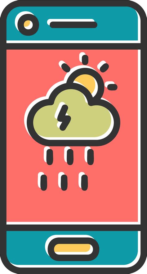 Weather App Vector Icon 20316515 Vector Art at Vecteezy