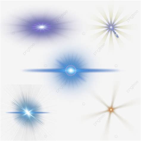 Gfx Effect Png Image Blue And Purple Light Effect Set For Vfx Cgi Gfx