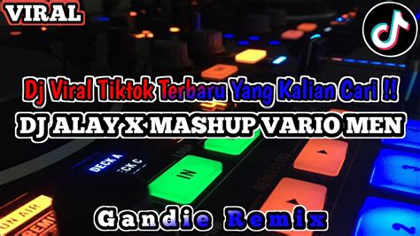 DJ ALAY X MASHUP VARIO MEN Dj Viral Tiktok Terbaru Yang Kalian Cari