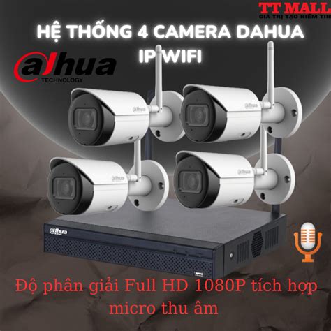 Tr N B Camera Ip Wifi Kh Ng D Y Hikvision Dahua Ch Nh H Ng Full Hd