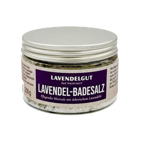 Lavendel Badesalz Aus Dem Lavendelgut Bad Waltersdorf