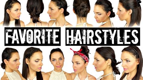 20 Cute Easy And Heatless Hairstyles Youtube