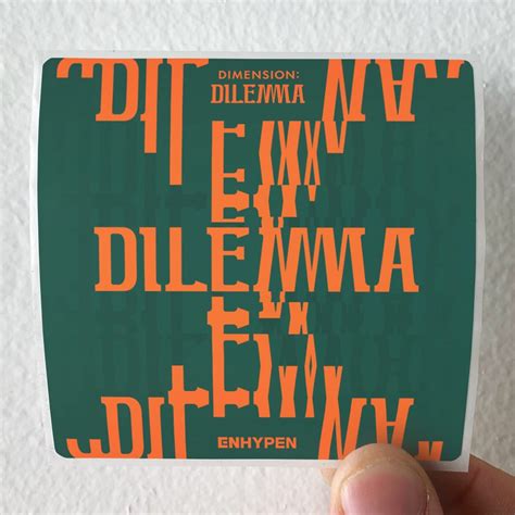 ENHYPEN Dimension Dilemma Album Cover Sticker