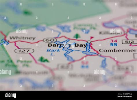 Barrys bay ontario map hi-res stock photography and images - Alamy