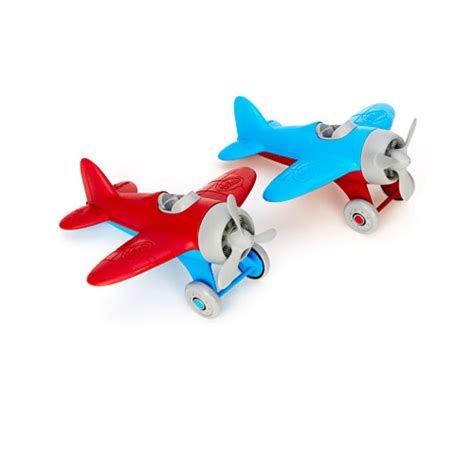 Green Toys Airplane - Blue - The Granville Island Toy Company