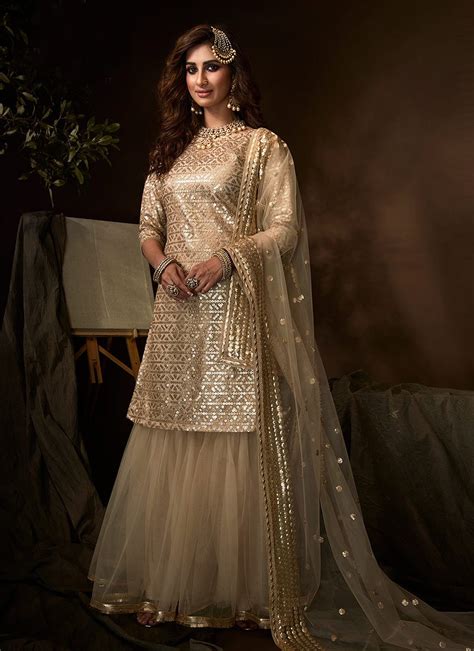 Golden Gharara Suit Atelier Yuwa Ciao Jp