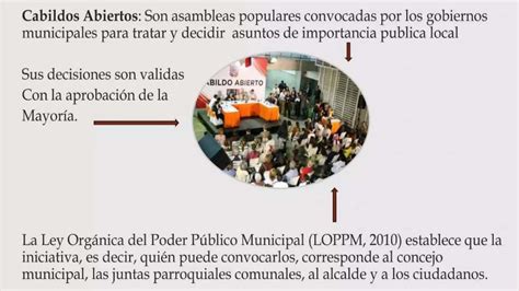 cabildo abierto forma de participación ciudadana PPT