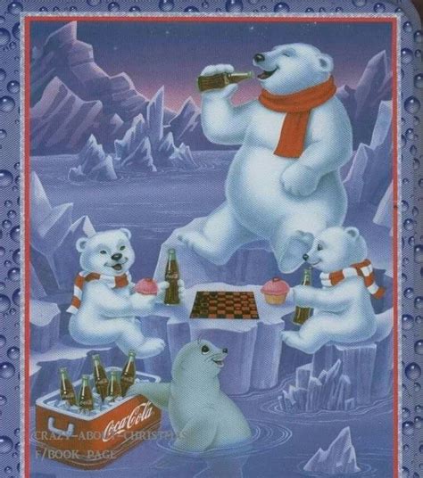 Vintage Coca Cola Christmas Polar Bears