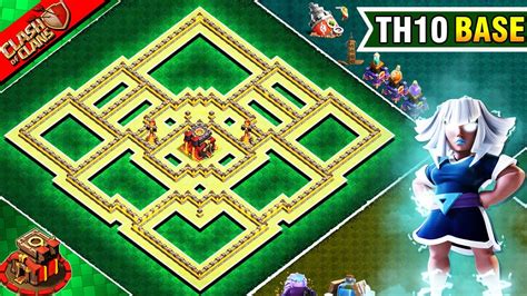 New Strongest Town Hall Th Trophy Farming Base With Copylink