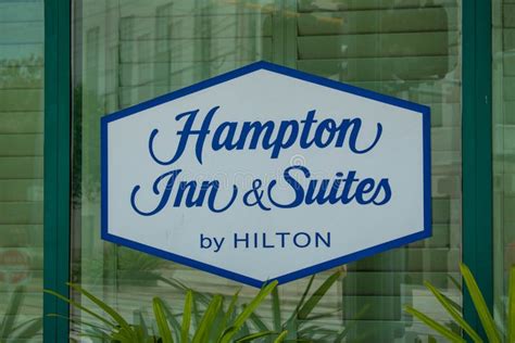 Hampton Inn and Suites Sign at Ybor City Editorial Image - Image of ...