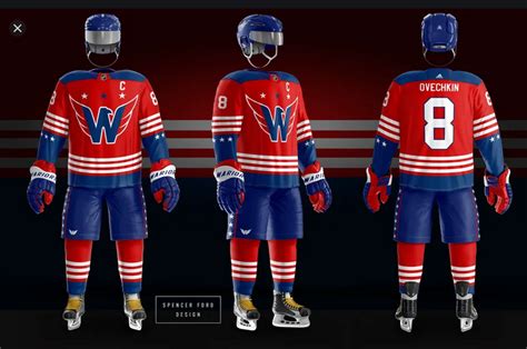 A Deeper Look into the Adidas Reverse Retro Jersey: Washington Capitals #ReverseRetro # ...