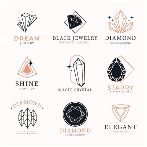 Premium Vector Diamond Logo Collection