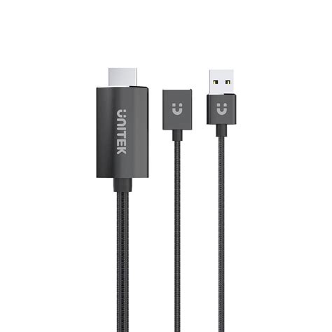 Unitek M1104a Mobile To Hdmi Display Cable W Bluetooth Officeworks