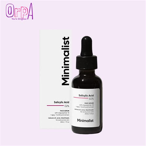 Minimalist 2% Salicylic Acid Serum 30ml - Orpa