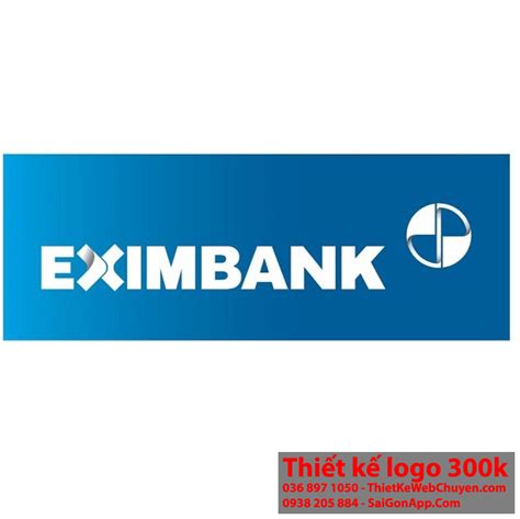 Eximbank logo GIÁ RẺ 300K 500K ĐẸP CHUYÊN NGHIỆP