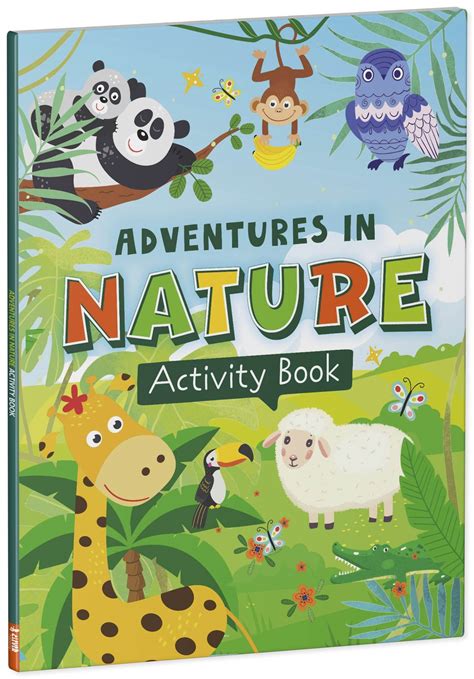 Adventures In Nature Green Activity Book תלתן ספרים Clever