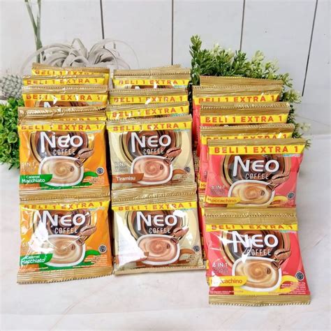 Jual Kopi Neo Coffee Tiramisu Moccacino 1 Sachet Shopee Indonesia