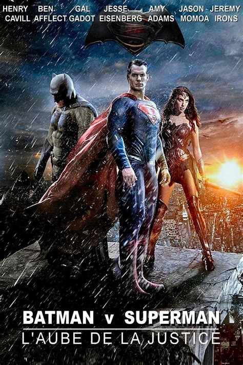 Batman V Superman Dawn Of Justice 2016 Poster DCEU DC Extended