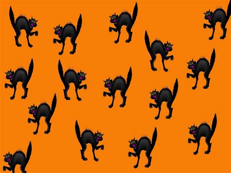 Black Cat Halloween Wallpaper - WallpaperSafari