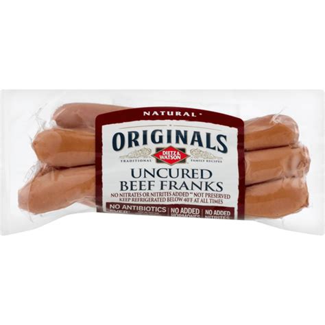 Dietz And Watson Originals Uncured Beef Franks 10 Oz Delivery Or Pickup Near Me Instacart