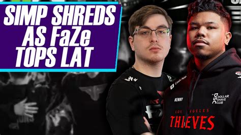 SIMP Doubles Up LA THIEVES As FAZE Runs It Up FaZe Vs LA Thieves MW2