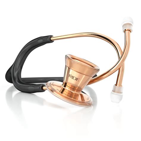 Estetosc Pio Cardiology Duplo Rose Gold Black Mdf Medical Place