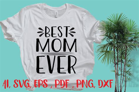 Best Mom Ever Svg Graphic By Creative Media22 · Creative Fabrica