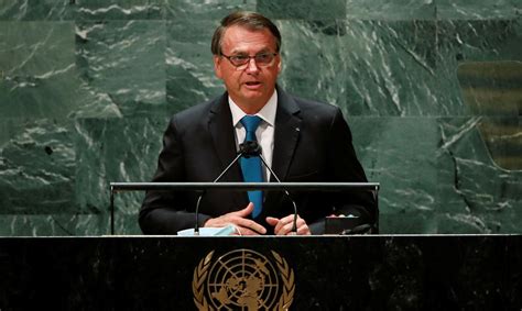 Presidente Jair Bolsonaro Discursa Na Assembleia Geral Da Onu