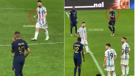 Fue Una Guerra De Titanes Messi Le Habr A Mostrado El Pu O A Mbapp