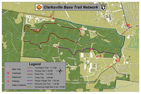 Clarksville Base Trails FORT CAMPBELL